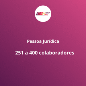 Pessoa Jurídica 251 a 400 colaboradores